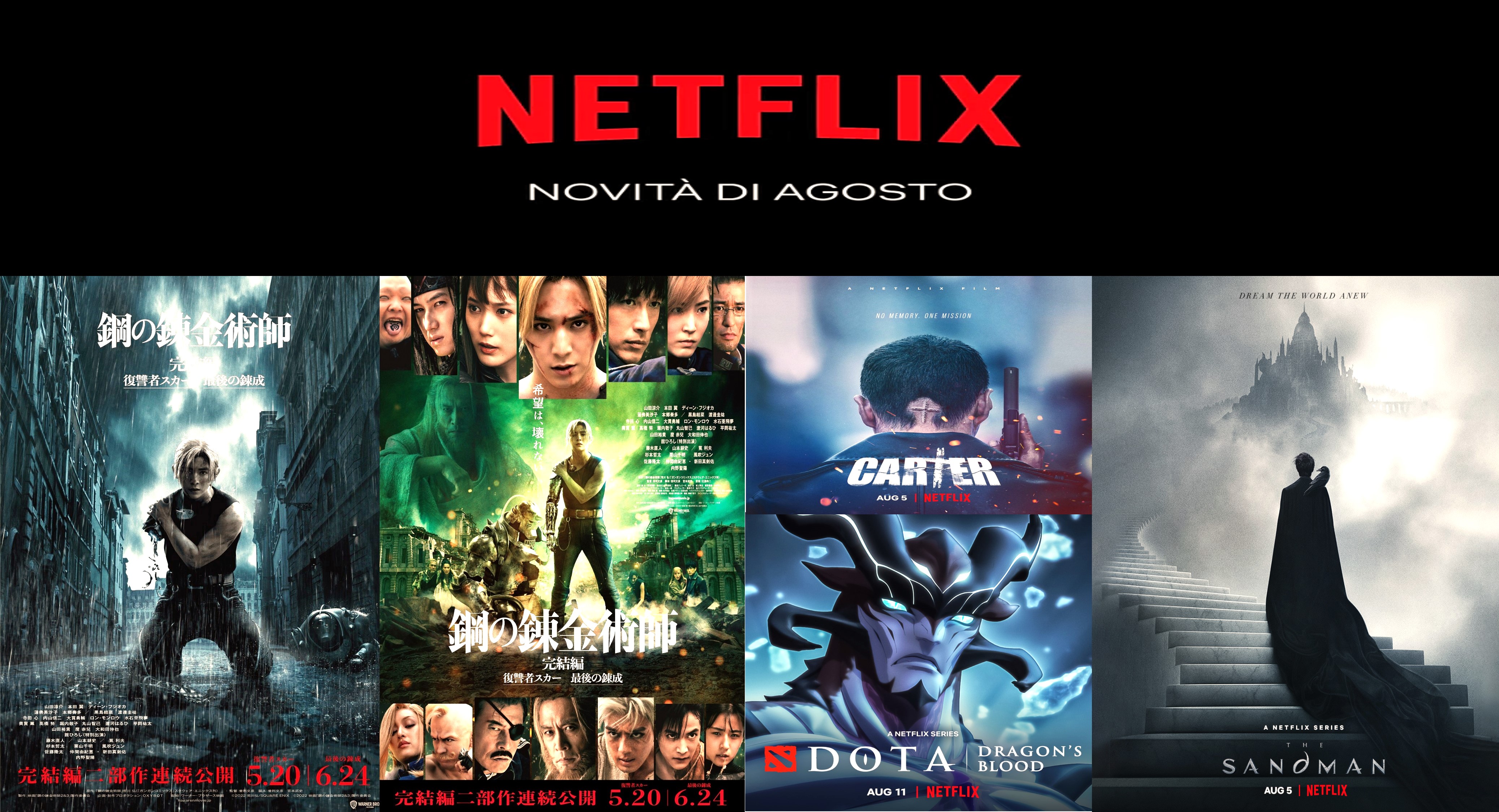 netflix agosto 2022
