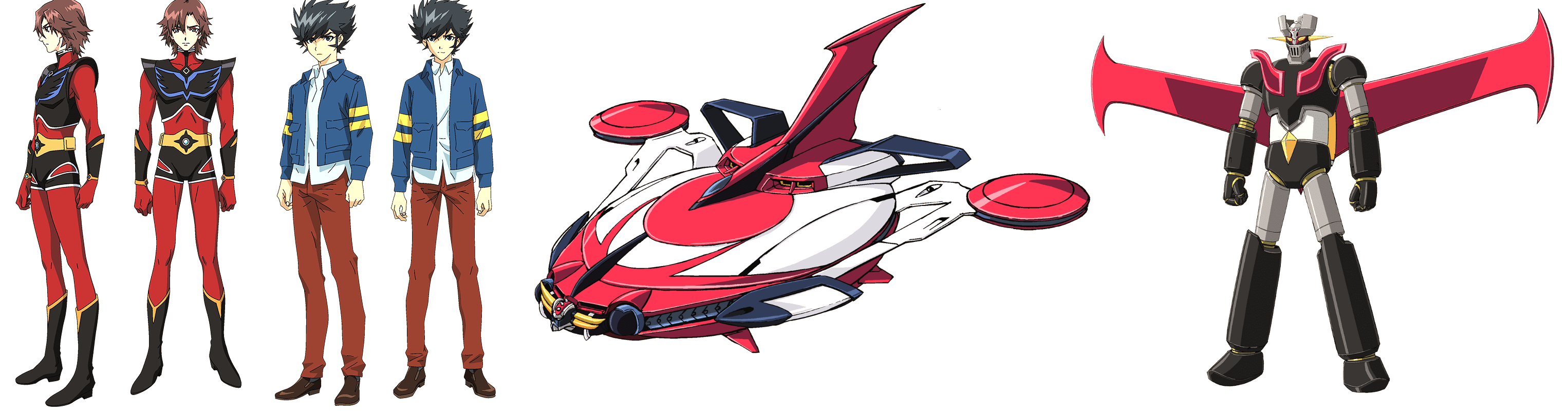 UFO Robot Goldrake / Grendizer in posa iconica