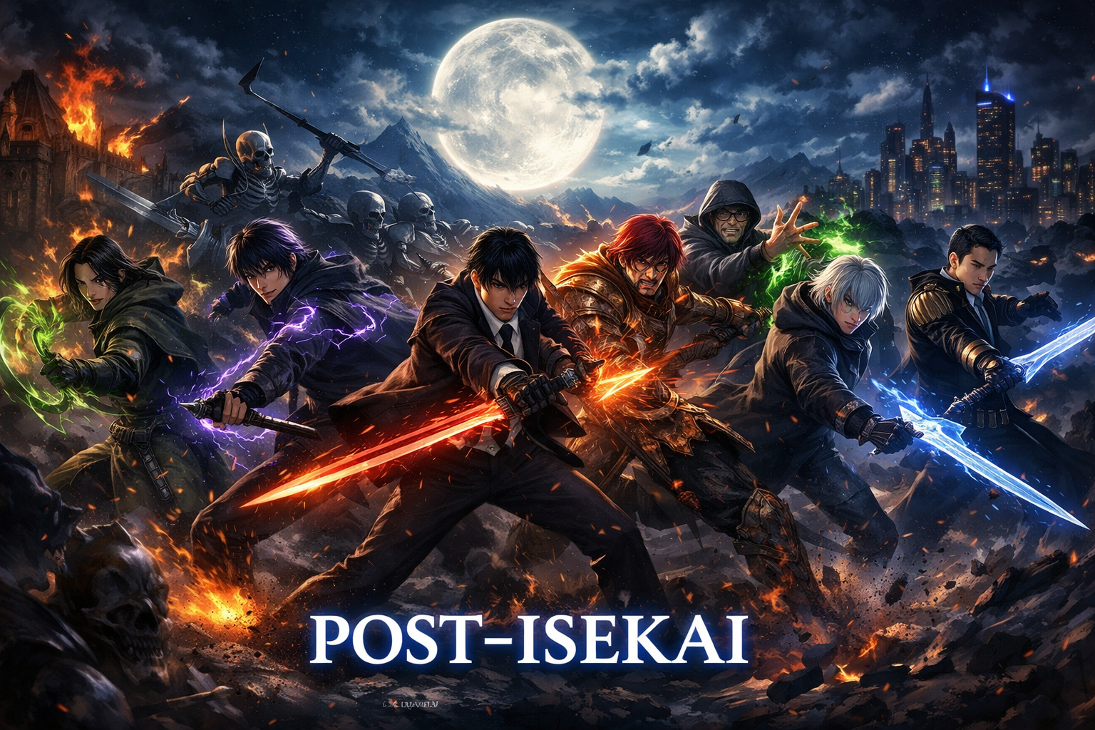 Post‑Isekai: il ritorno degli eroi tra mondi collassati e identità spezzate